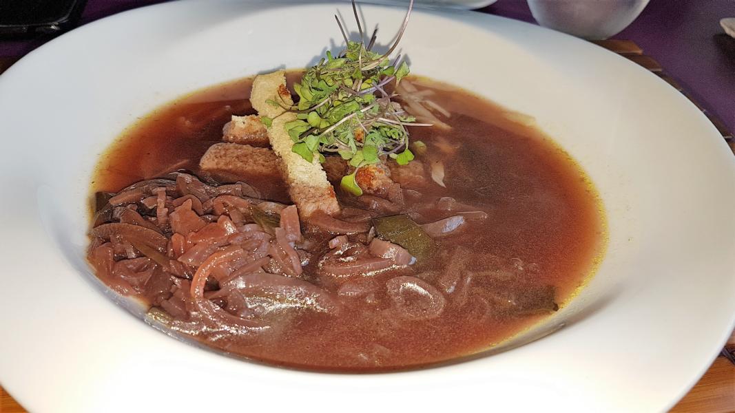 Zwiebelsuppe