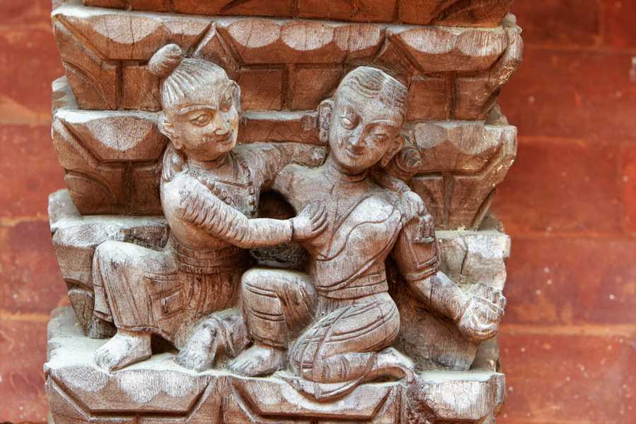 Die Holzschnitzereien der Pagode Changu Narayan sind von herausragendem Wert.