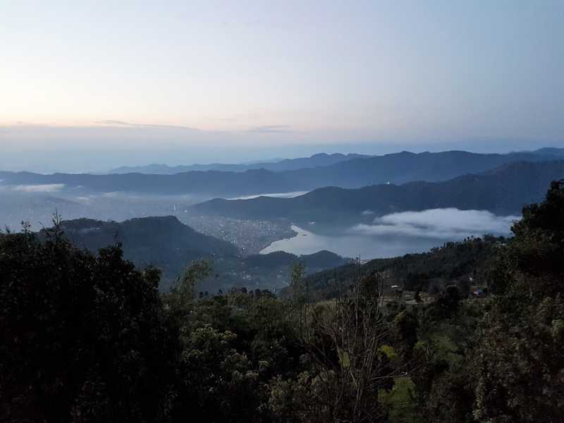 Blick auf den Phewa-See