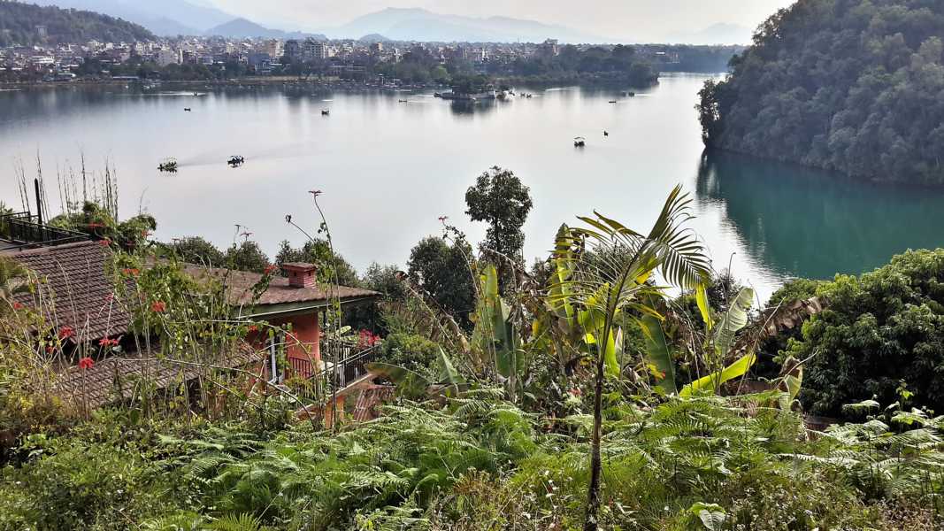 Blick auf den Phewa-See